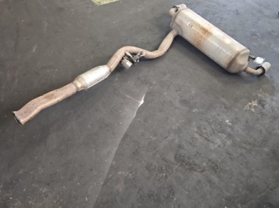 Гаситель выхлоп труба выхлопная bmw g20 7933808 2.0 t фото №1