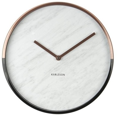 Zegar ścienny designerski 5605WH Karlsson 30cm