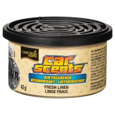 Zapach CALIFORNIA SCENTS CAR Fresh Linen