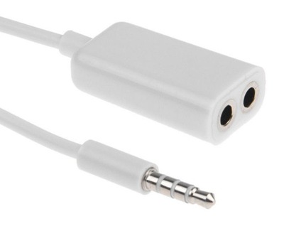 ADAPTER 4 PIN MINI JACK 3.5mm ROZDZIELACZ