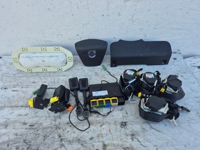 Подушка водителя пассажира ремни датчик kpl volvo v40 ii фото №1