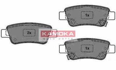 PADS HAM REAR KAMOKA HONDA CR-V III 2.0 I-VTEC  