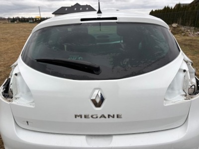 Кришка багажника задній задня megane 3 хетчбек ov369 bdb фото №1