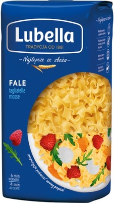 MAKARON Lubella FALE Tagliatelle Mosse 400g