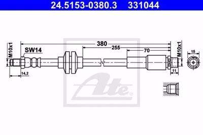 ATE 24.5153-0380.3 LAIDAS STABDŽIŲ ELASTINGAS 