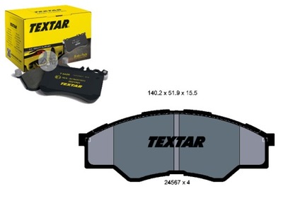 Гальмівні колодки гальмівні toyota перед hilux 06- довгий text фото №1