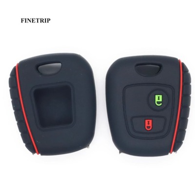 BZ401-Blacksilicone Key Cover Case for Peugeot 107 206 307 207 406 408 For 