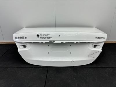 Mercedes e-klasa w213 sedan lift кришка багажника багажника задня фото №1