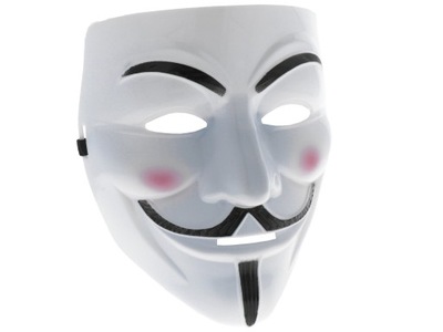 Maska Anonymous Guy Fawkes V For Vendetta Acta 5855746148 Oficjalne Archiwum Allegro