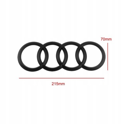 AUDI EMBLEMA LOGOTIPO INSIGNIA AL PARTE TRASERA A6 Q7  