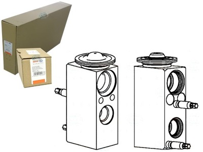 Клапан расширительный - система кондиционера [behr hella] фото №1