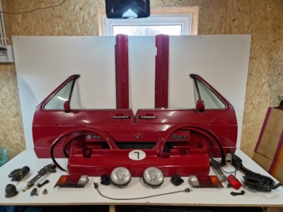 Vw golf 1 i кабріолет  бампер перед задній кришка багажника двері лампа перед молдинг поріг фото №1