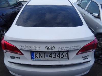 Кришка багажника задня задня hyundai i40 ncw lift sedan фото №1