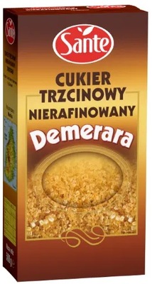 Cukier Brązowy Trzcinowy Sante 500 g