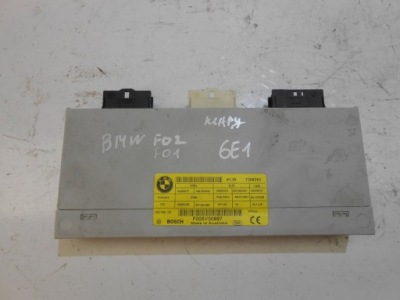 Bmw f01 модуль крышки задний багажника 7258363 фото №1