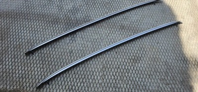 Audi q5 рейлинги кровельные комплект оригинал хром 09 r фото №1