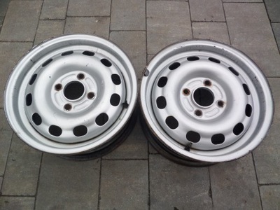 LLANTA DE ACERO FORD FIESTA V MK6 FUSION FOCUS MK1 5.5JX14 ET43.5 4X108  