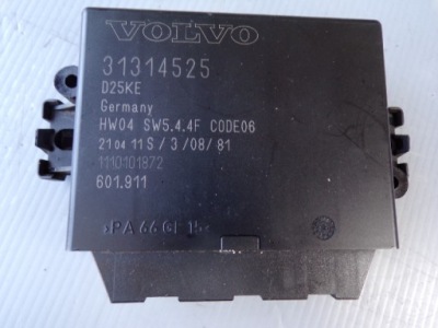 Модуль pdc volvo xc60 1 s60 2 31314525 фото №1
