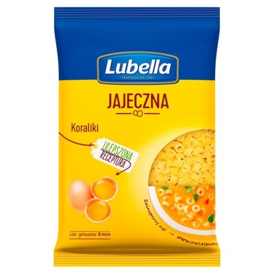 Lubella Jajeczna Makaron koraliki 250 g