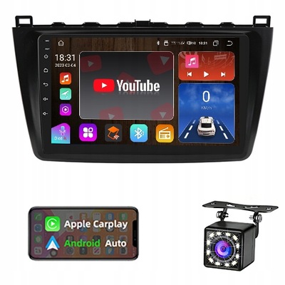 RADIO GPS BT ANDROID MAZDA 6 2008-2012 SIM 8/128GB
