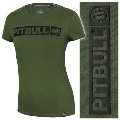 PIT BULL Koszulka T-shirt damski PITBULL r.S