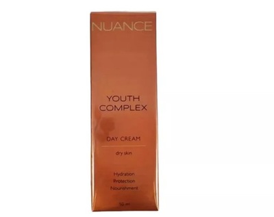 NUANCE YOUTH COMPLEX KREM NA DZIEŃ DO CERY SUCHEJ 50ML