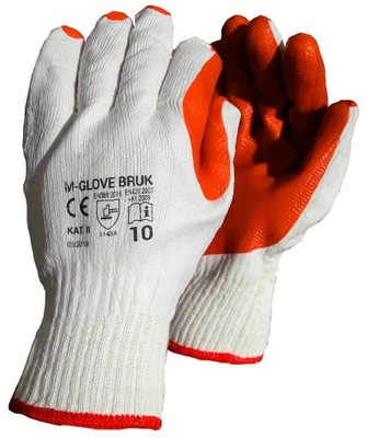 RĘKAWICE OCHRONNE M-GLOVE BRUK 1para 10/XL