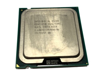 PROCESOR PENTIUM DUAL CORE E5300 2x2.6GHz s775