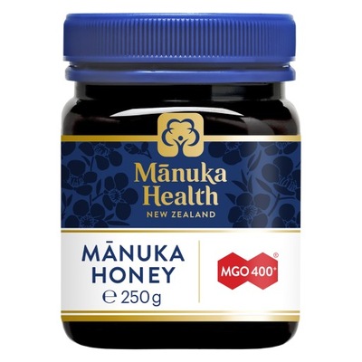 Miód Manuka MGO 400+ Manuka Health 250g, certyfikat