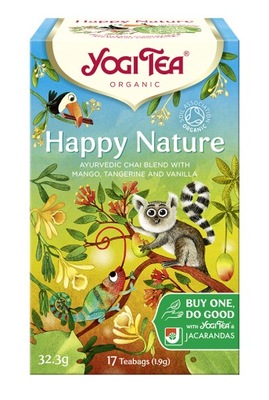 Herbata ziołowa ekspresowa Happy Nature Yogi Tea 32,3 g