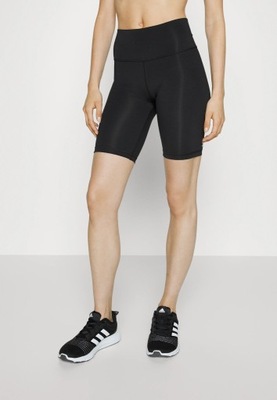 Legginsy krótkie sportowe damskie adidas czarne XS