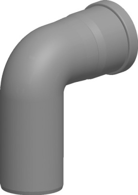 Kolano PP 87°/Ø 60