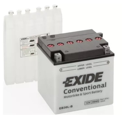 АККУМУЛЯТОР EXIDE EB30L-B YB30L-B 12V 30AH 300A