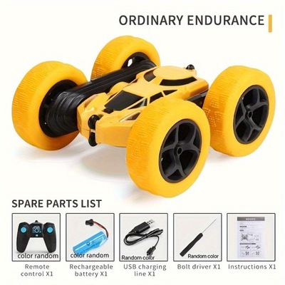 Remote Control Car Stunt RC Car, 2.4Ghz Double-sided 360° Rotation RC