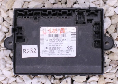 Mercedes w216 модуль блок керування двері a2168702426 фото №1