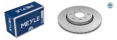Meyle тормозные диски 247mm toyota aygo i ii фото №1