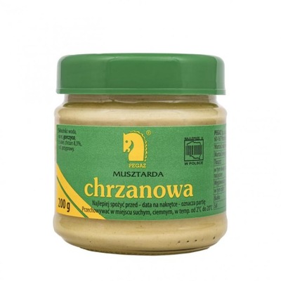 Musztarda chrzanowa 200g Pegaz