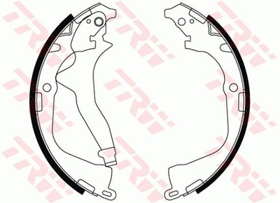 BRAKE SHOES HAM. VW AMAROK 2,0-3,0 TDI 10-22  