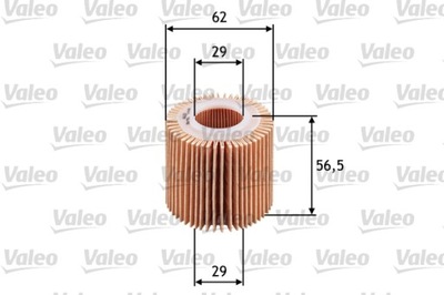 VALEO 586581 VALEO ФІЛЬТР МАСЛА