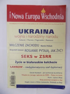 Ukraina wojna i narodziny narodu Nowa Europa Wscho