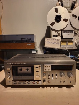 Magnetofon kasetowy Sony TC-K8B , srebrny