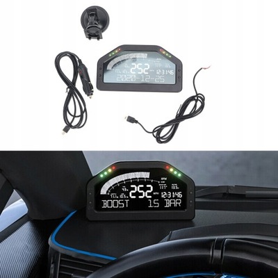 SINCO TECH DASH RACE DISPLAY LCD 8 LED LIGHT  