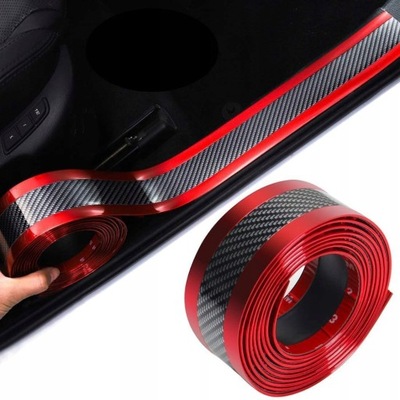 BELT FILM CARBON 3CM/ 1 METERS SELF-ADHESIVE  