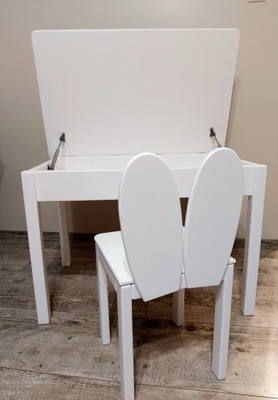 Stolik ze schowkiem i krzesełko dla dziecka107-122