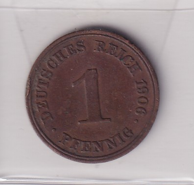 1 Pfennig 1906 J