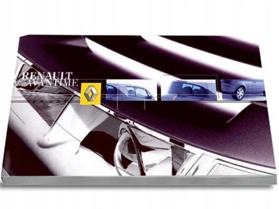 Renault Avantime Instrukcja Obsługi