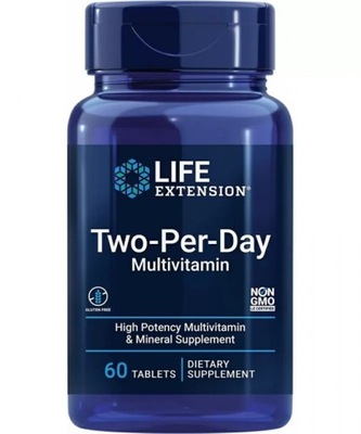 LIFE EXTENSION Two-Per-Day Multivitamin (60 tabl.)