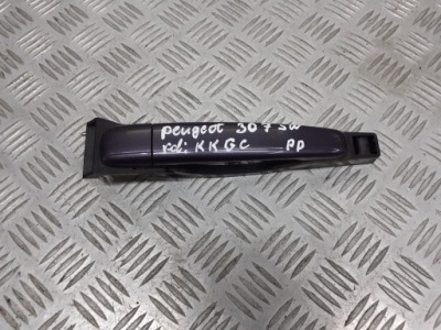 Ручка правая передняя наружная peugeot 307 sw фото №1