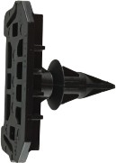 Клипса клипса жабо mercedes e klasa w211 c219 фото №1