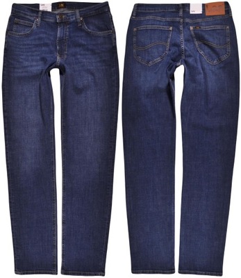 LEE spodnie TAPERED blue jeans WEST _ W31 L34
